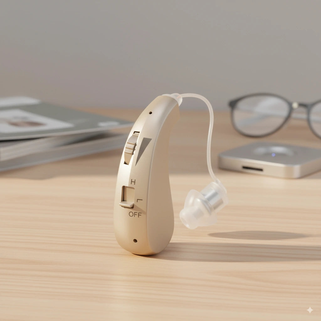 Ovara Sound Amplifier pair with charging cables
